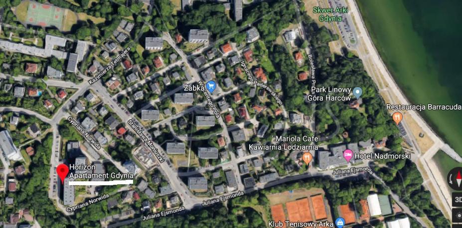Apartament Horizon Z Widokiem Na Morze グディニャ エクステリア 写真
